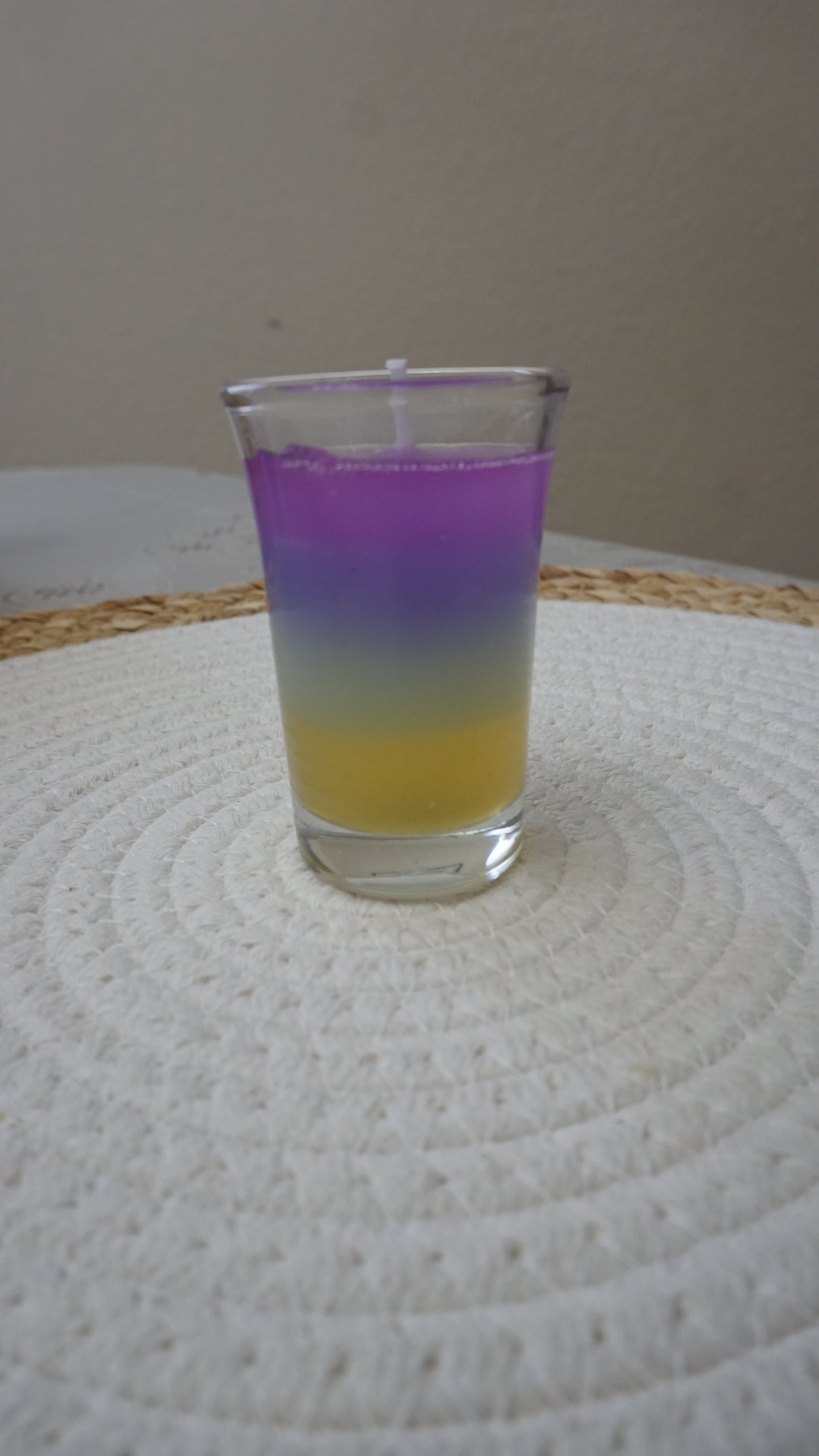 Multicolor Shot candle